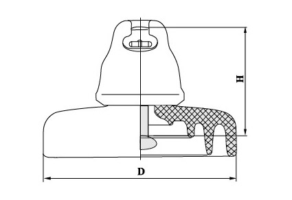 Anti-Pollution Suspension Porcelain Insulator