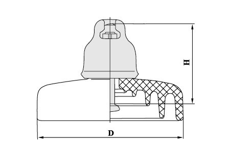 Anti-Pollution Suspension Porcelain Insulator